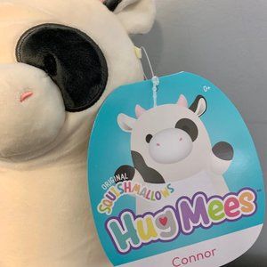 Squishmallow 10" Connor Cow Hug Mees / HugMees BNWT